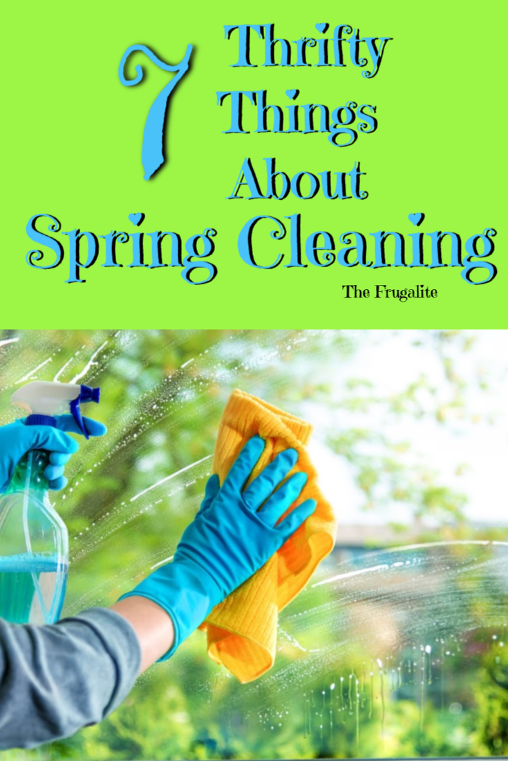 7 Thrifty Things About Spring Cleaning