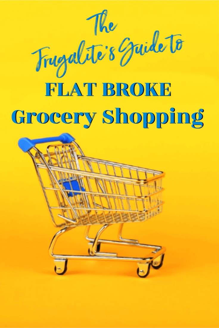 The Frugalite\'s Guide to Flat Broke Grocery Shopping