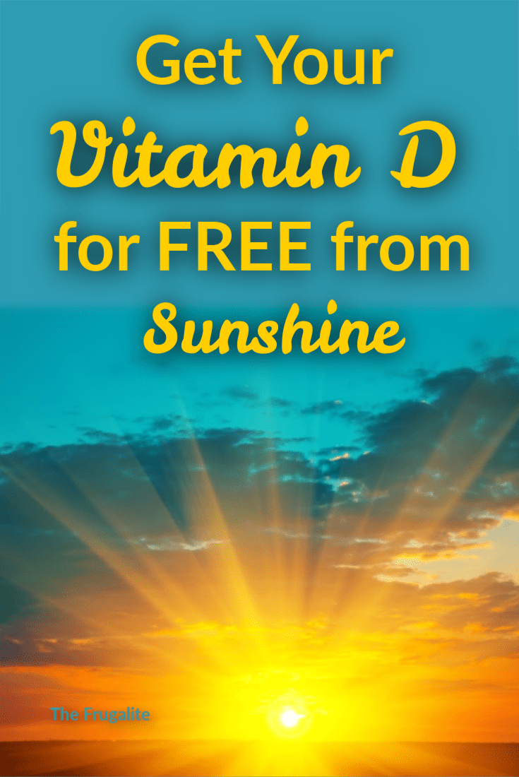 Get Your Vitamin D for FREE from Sunshine