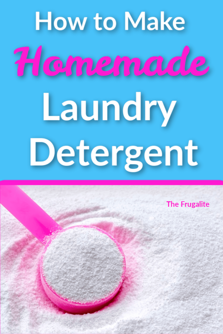 How to Make Your Own Laundry Detergent