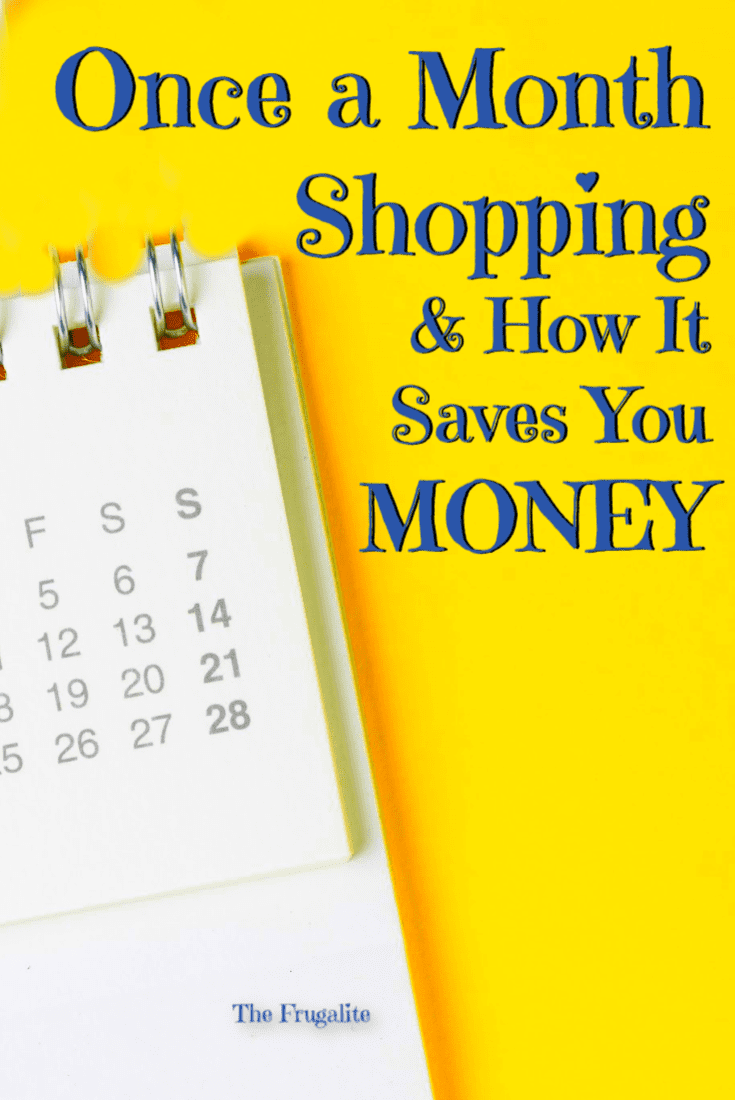 Cut Your Grocery Bills in HALF with Once a Month Shopping