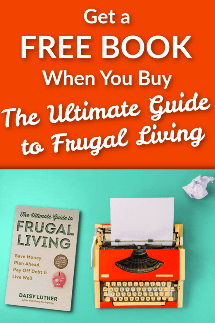 Get a FREE BOOK When You Buy The Ultimate Guide to Frugal Living