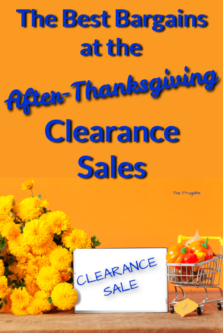 The Best Bargains at the After-Thanksgiving Clearance Sales