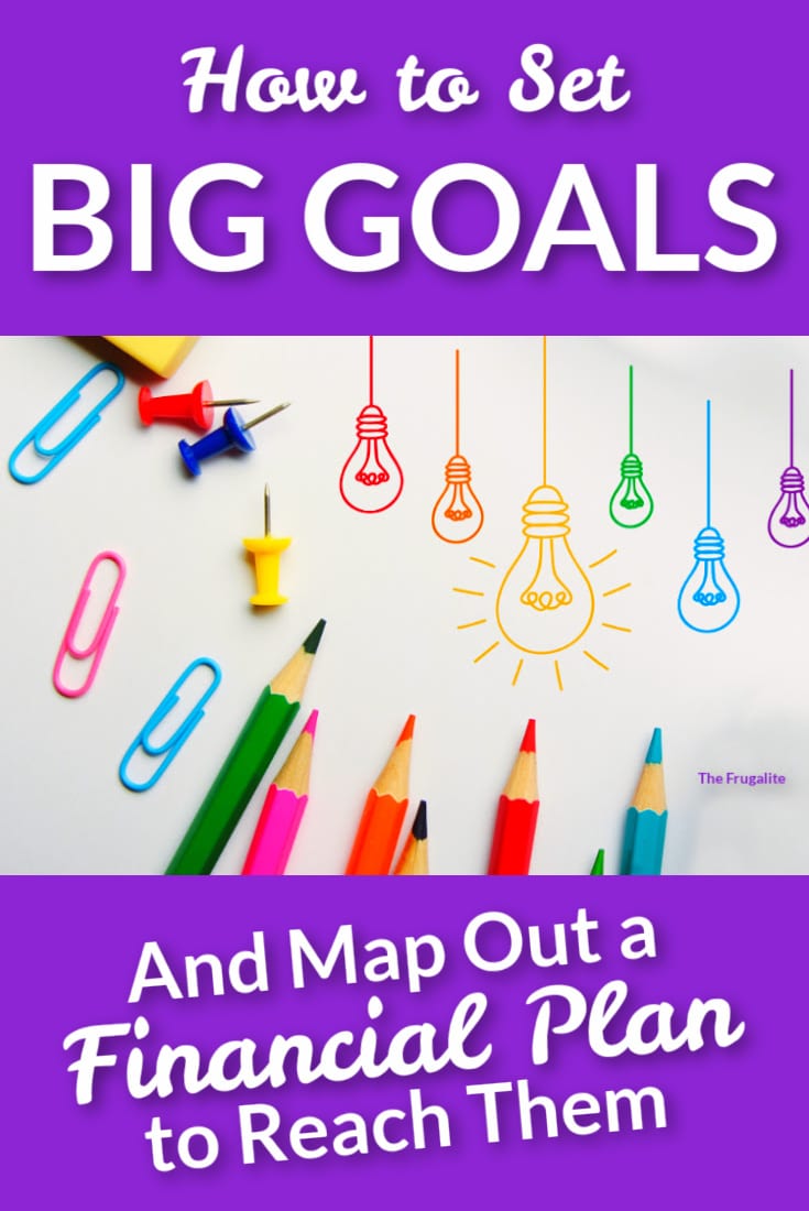 How to Set BIG GOALS and Map Out a Financial Plan to Reach Them