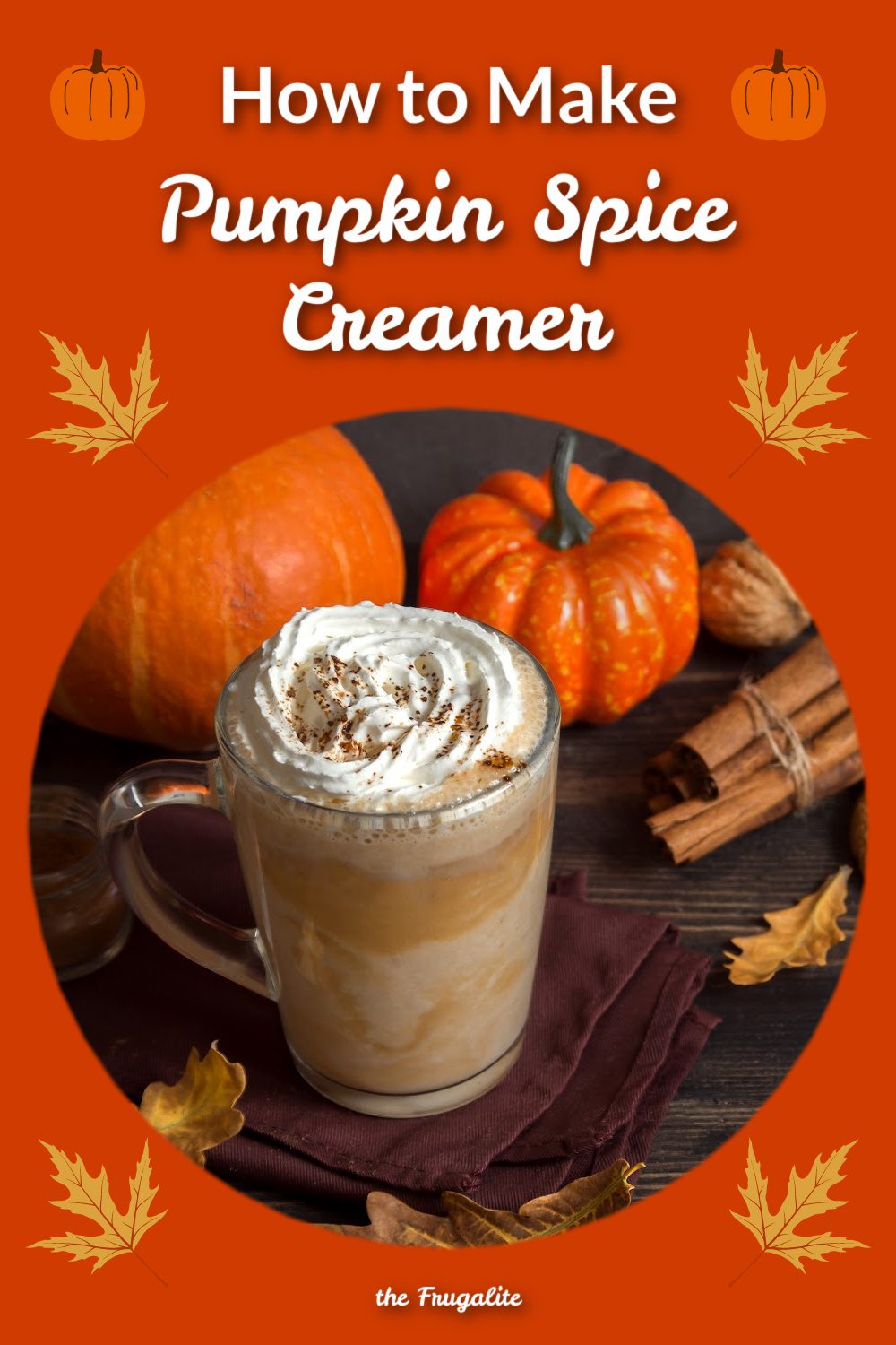 Make Fall More Frugal with DIY Pumpkin Spice Creamer