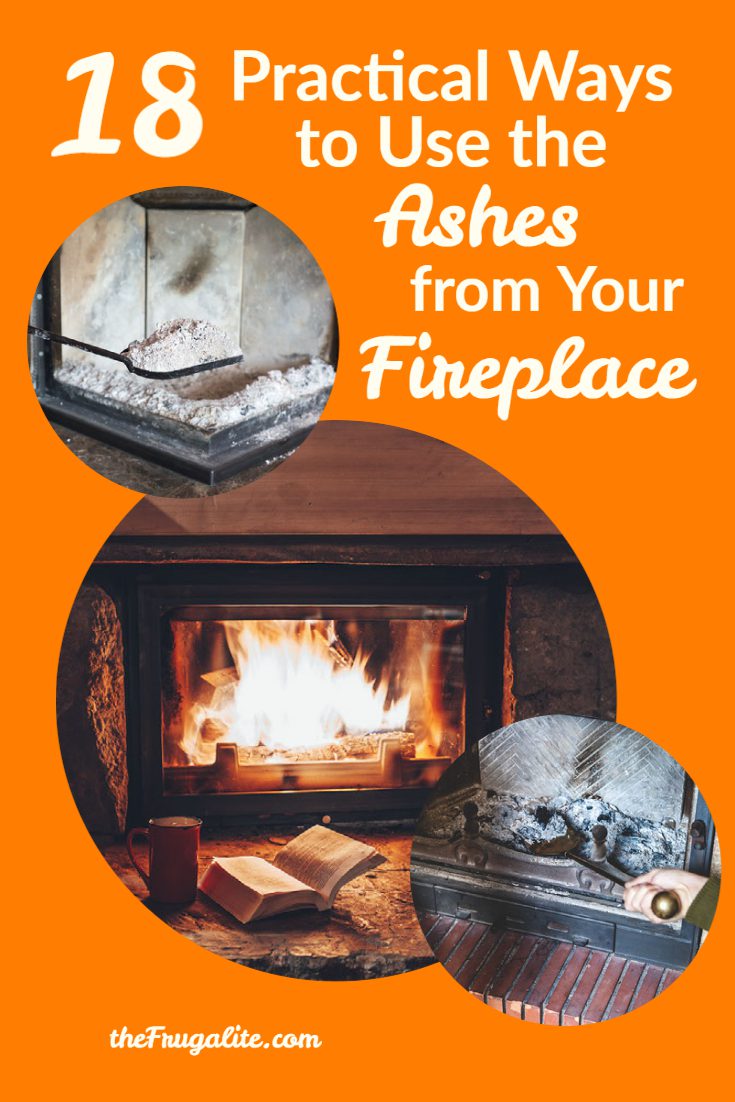 18 Practical Ways to Use Ashes from Your Fireplace