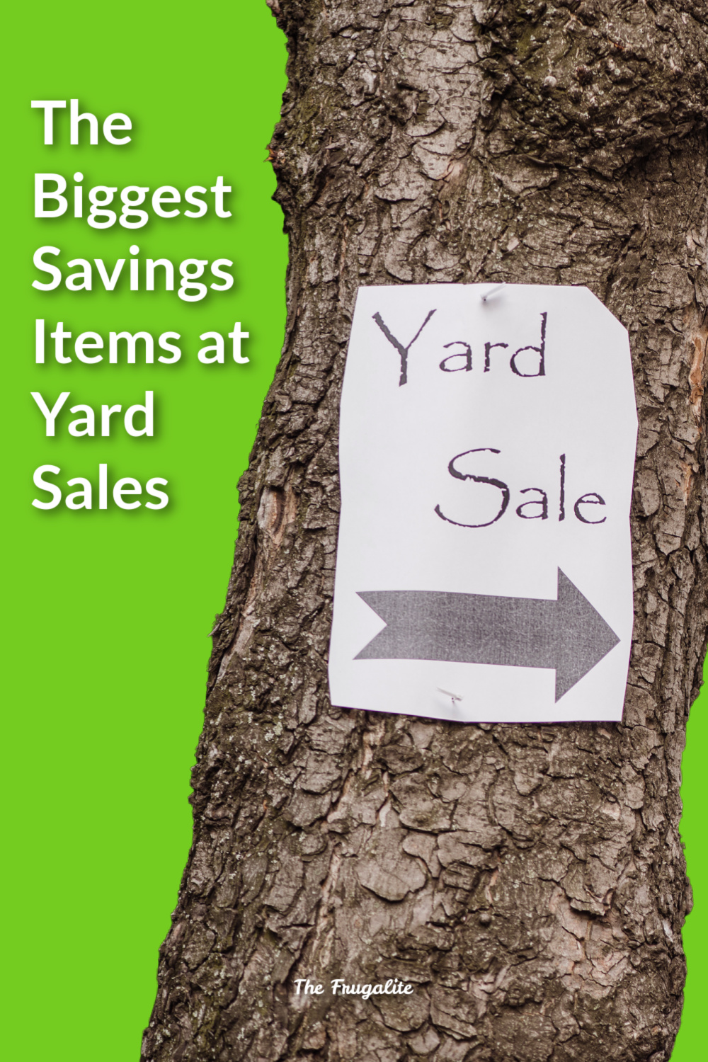 The Items You\'ll Save the Most on at Yard Sales