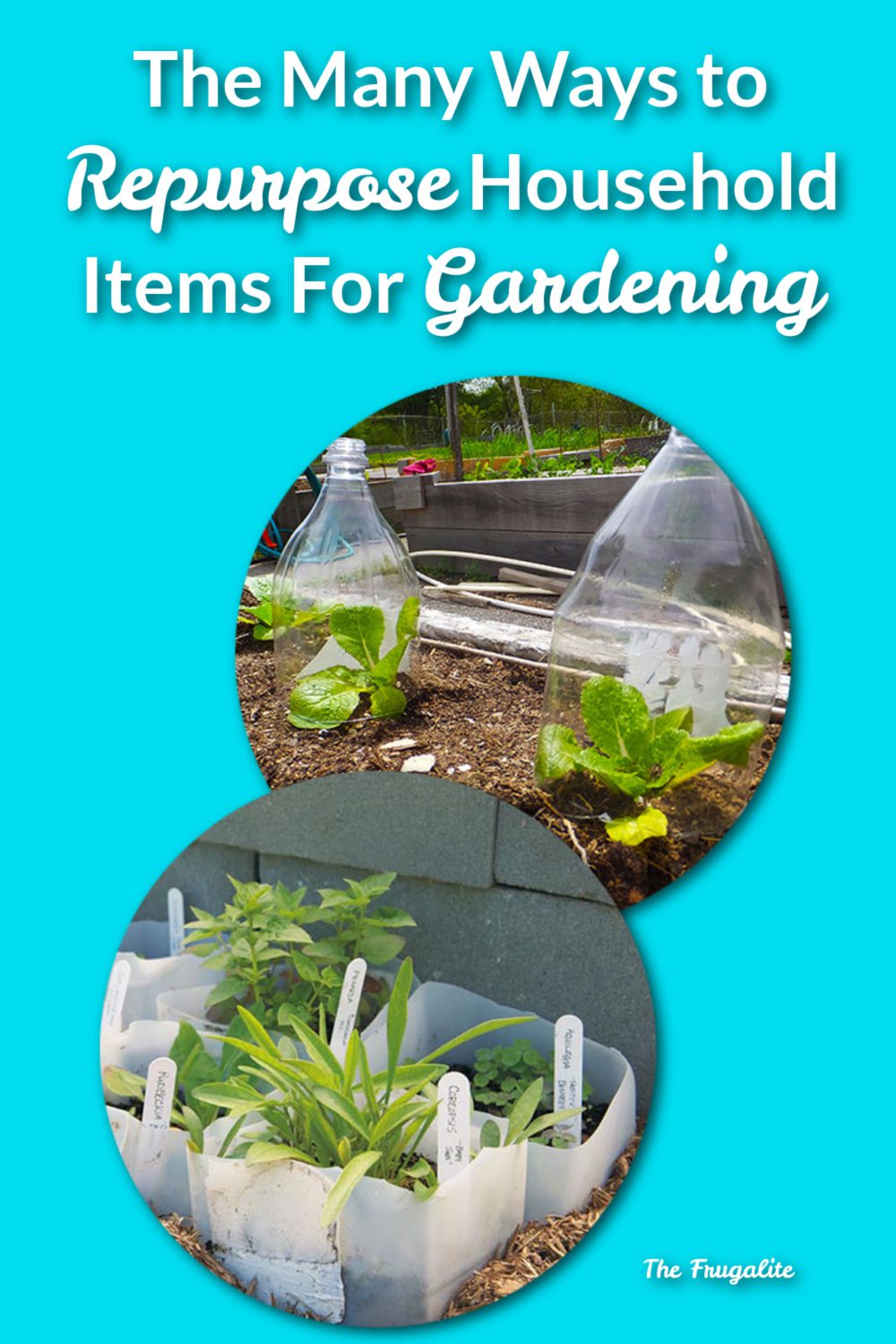 The Many Ways To Repurpose Household Items For Your Garden