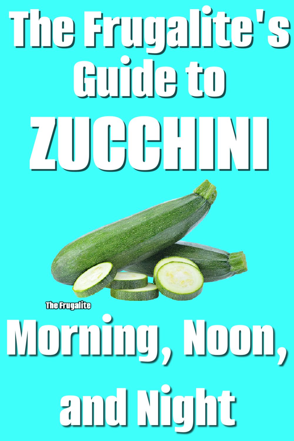 The Frugalite\'s Guide to  Zucchini: Morning, Noon, and Night