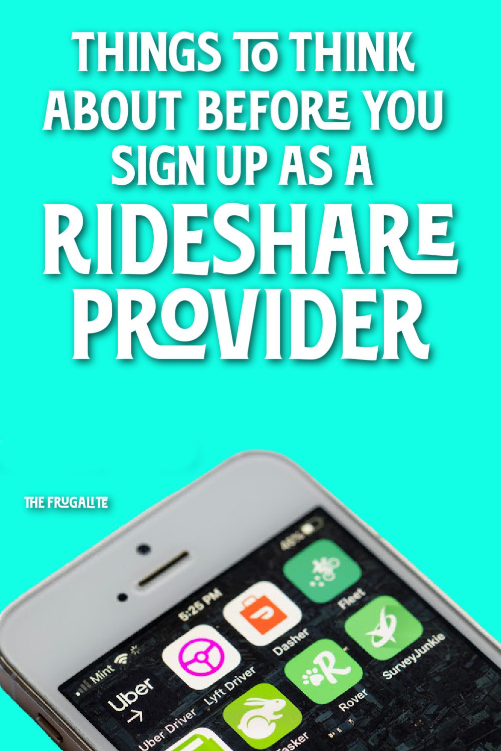 Things to Think About Before You Sign Up as a Rideshare Driver